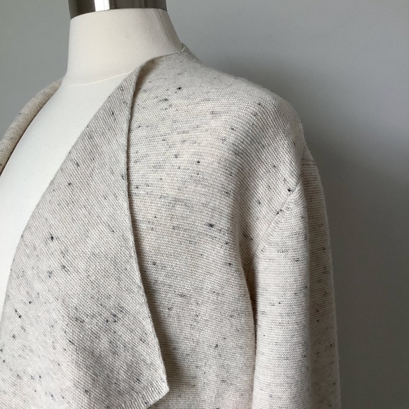 Eileen Fisher Organic Cotton Wool Blend Open Knit Cardigan Sweater MSRP$268 - Picture 8 of 16